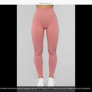 Fashion Nova Pants - Mauve leggings Fashion Nova Pants - Mauve leggings